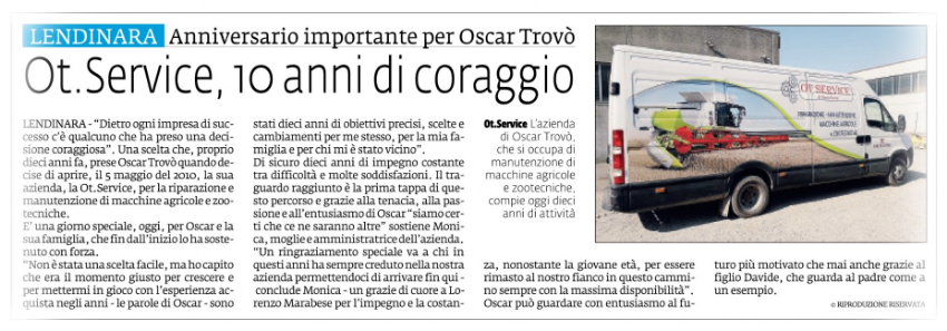 anniversario OT